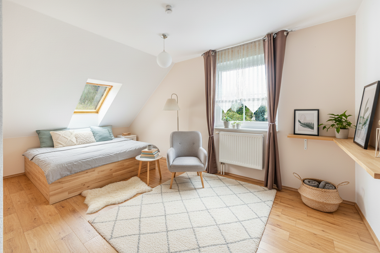 Schlafzimmer - Visualisierung  