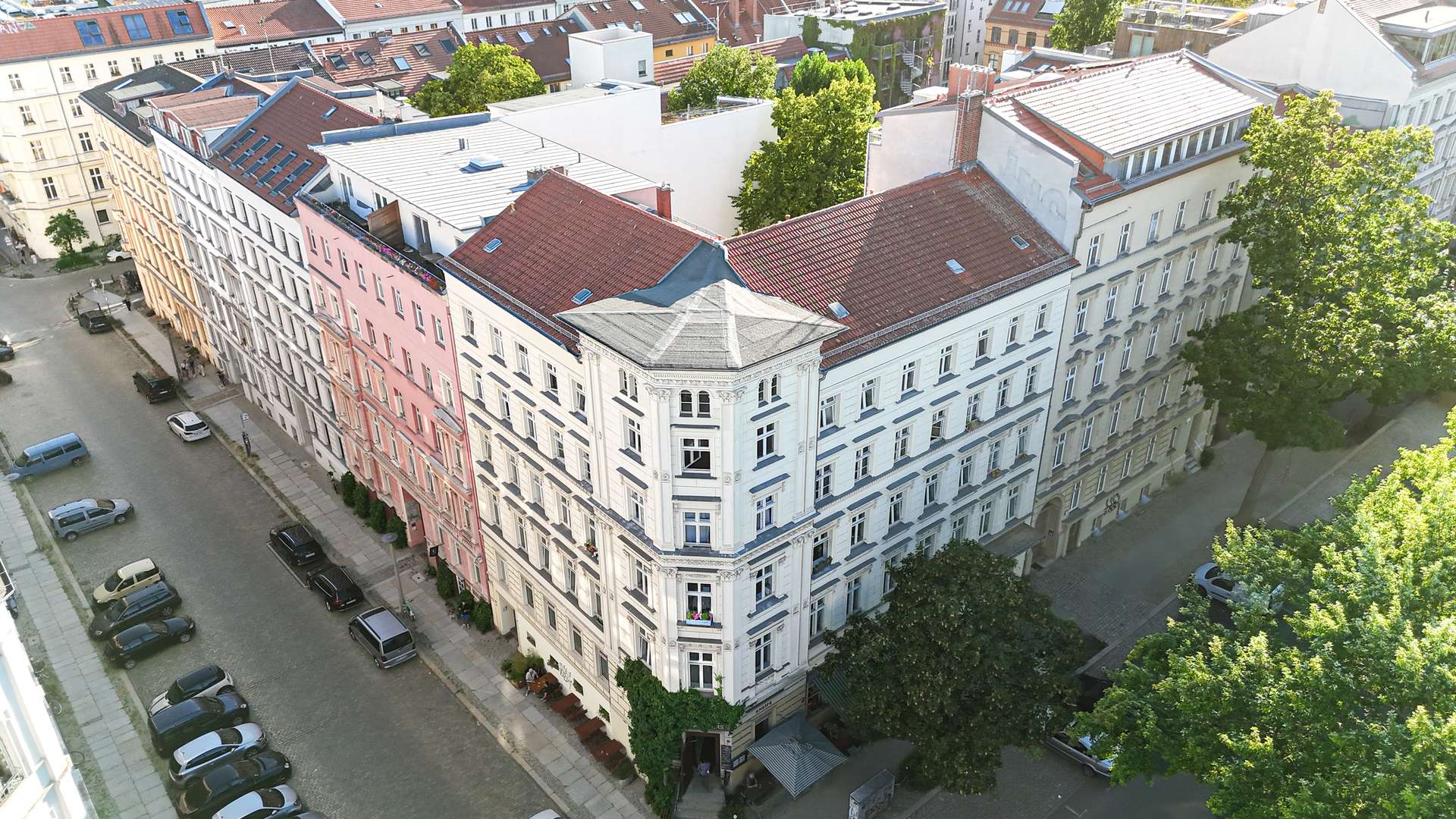 Nachbarschaft mit besonderen Altbauten