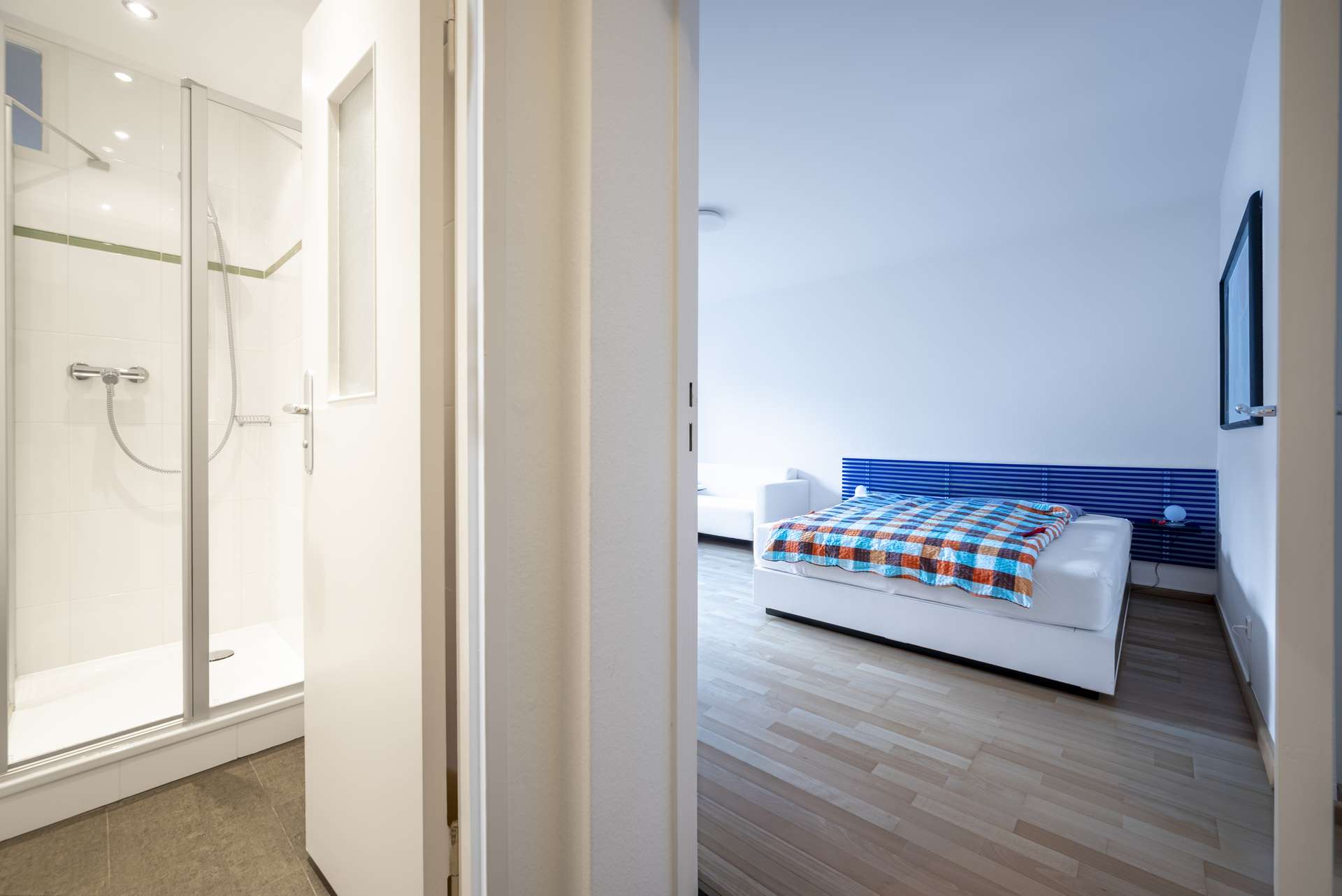 Kurze Wege zwischen Bad und Schlafzimmer