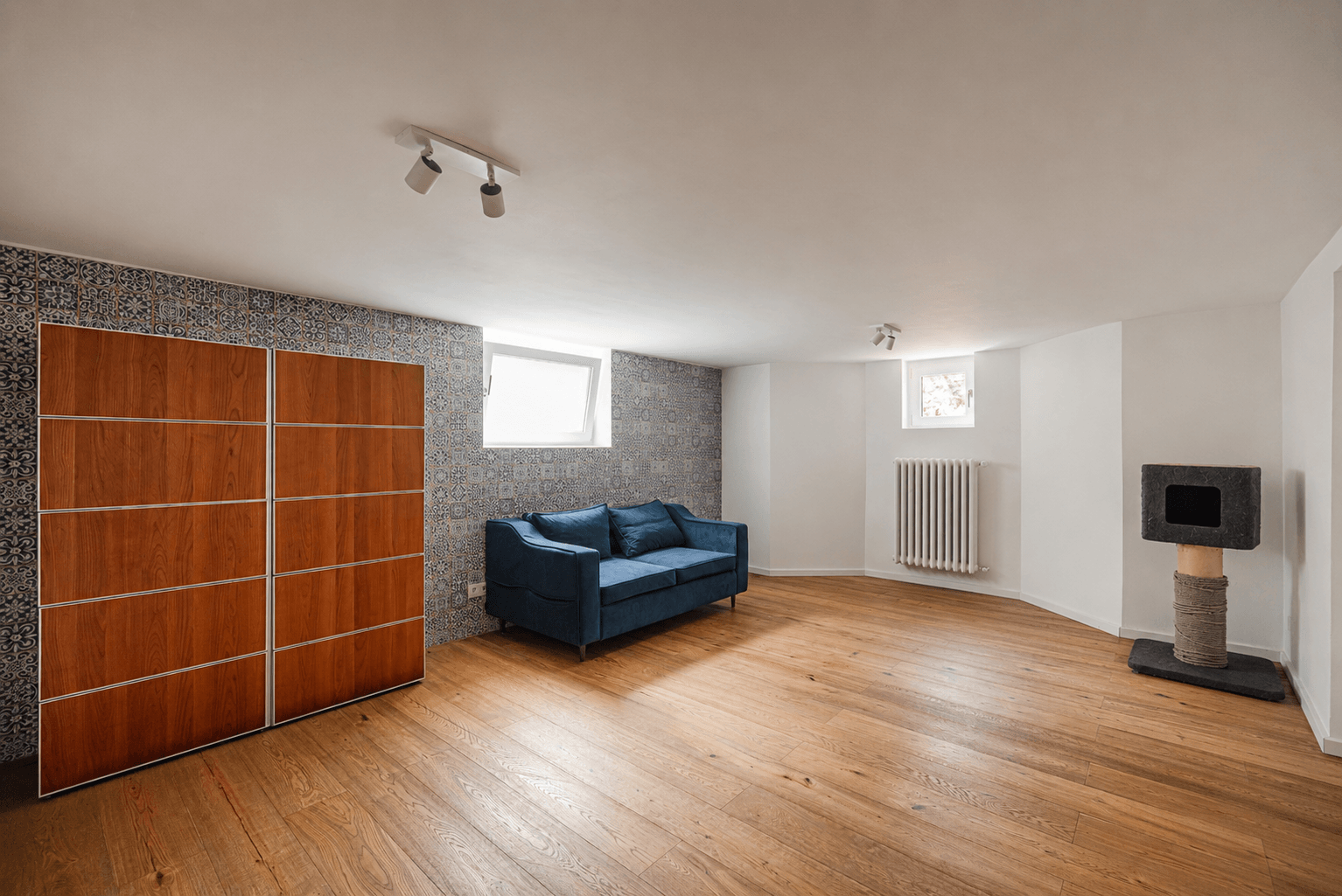 Wohnzimmer im Souterrain