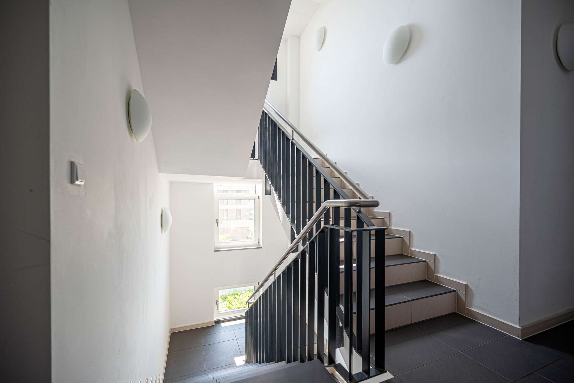 Modernes Treppenhaus