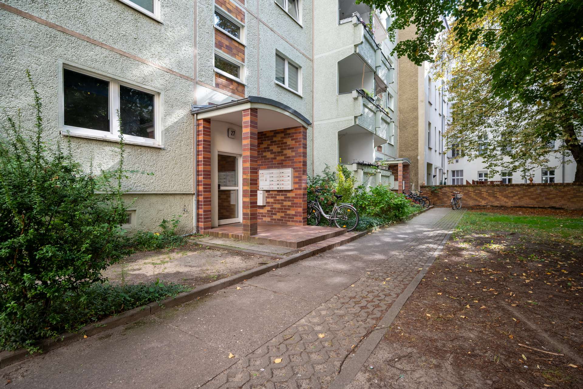 Ansicht Hauseingang