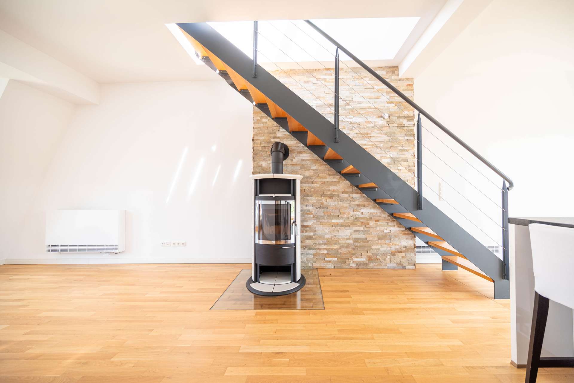 Wohnbereich mit Treppe