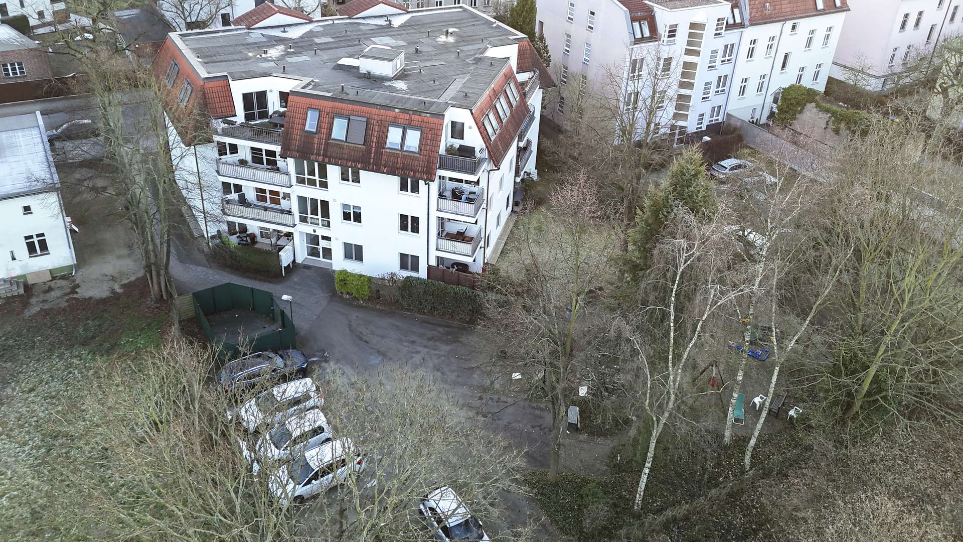 Luftaufnahme Innenhof