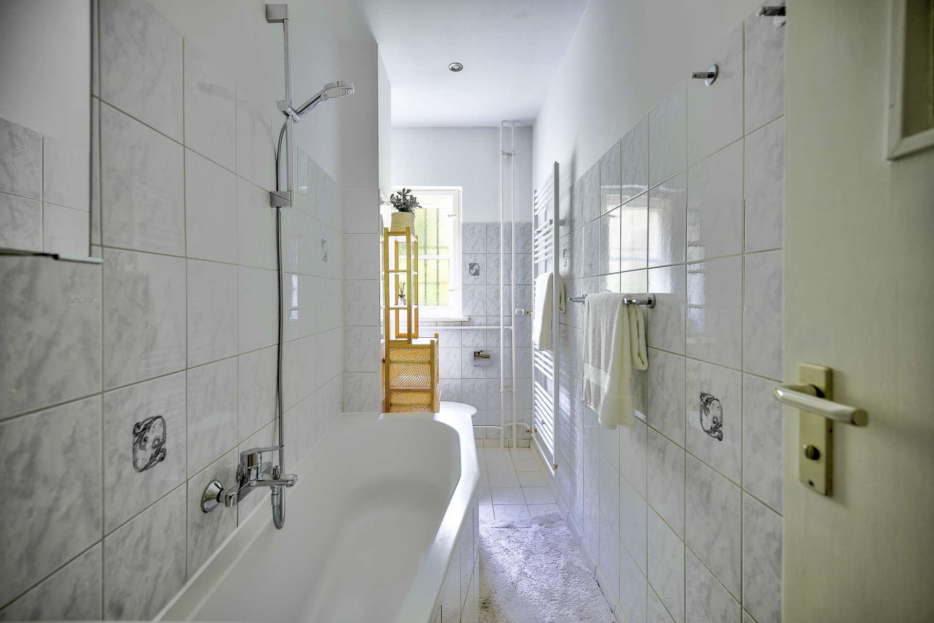 Tageslicht-Badezimmer