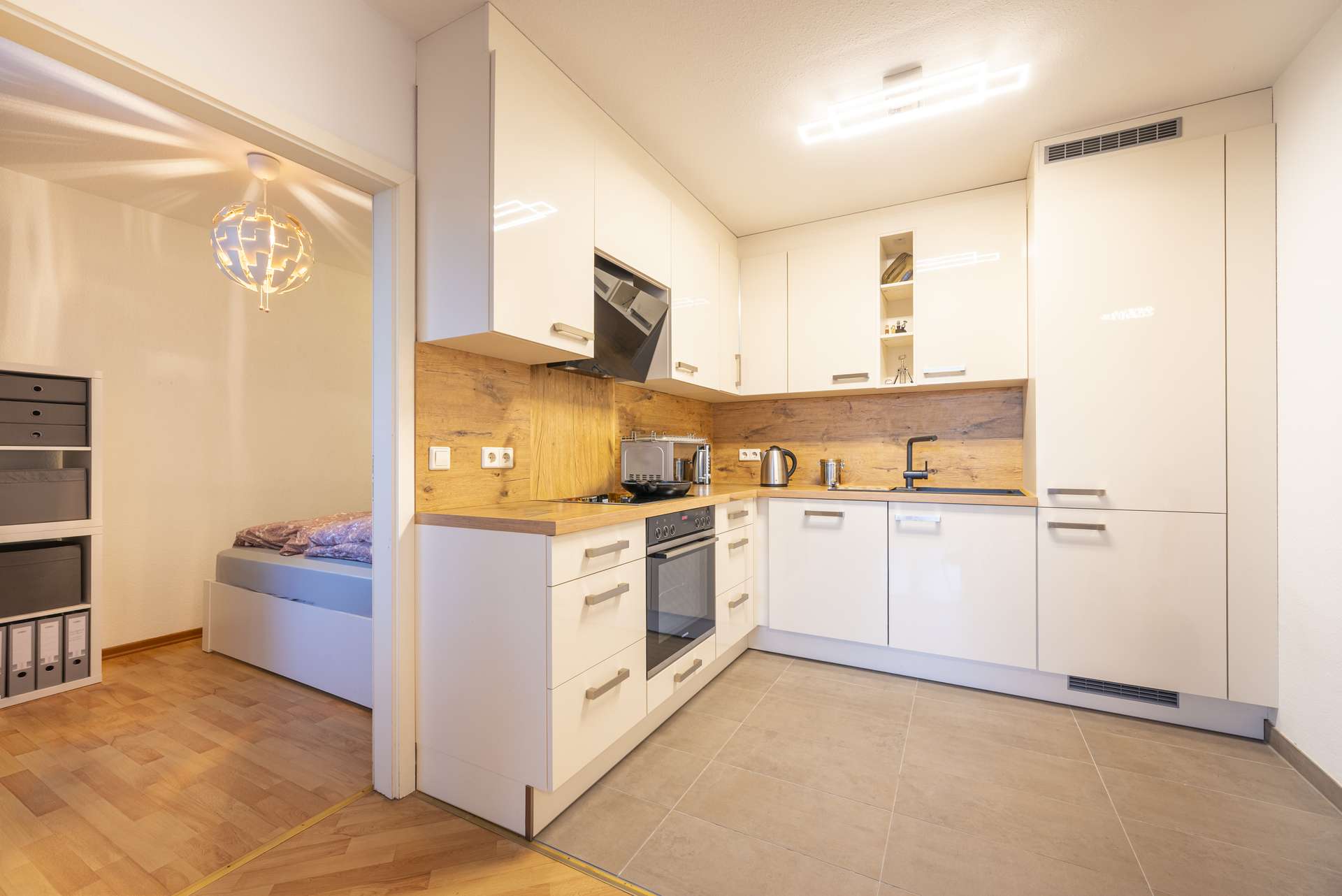 Neue vollausgestattete Einbauku00fcche