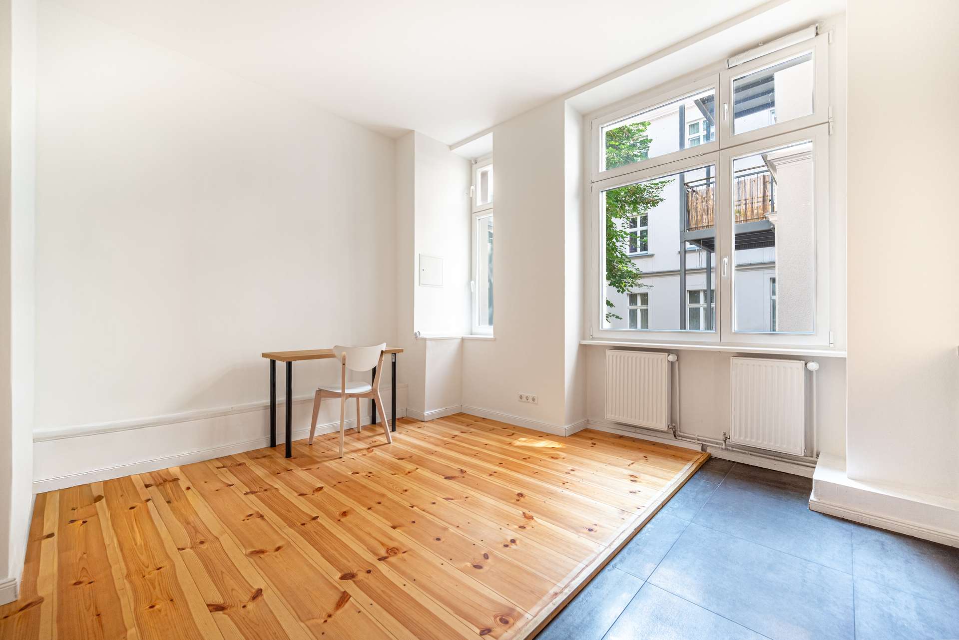 Potenzielles Schlafzimmer zum Innenhof