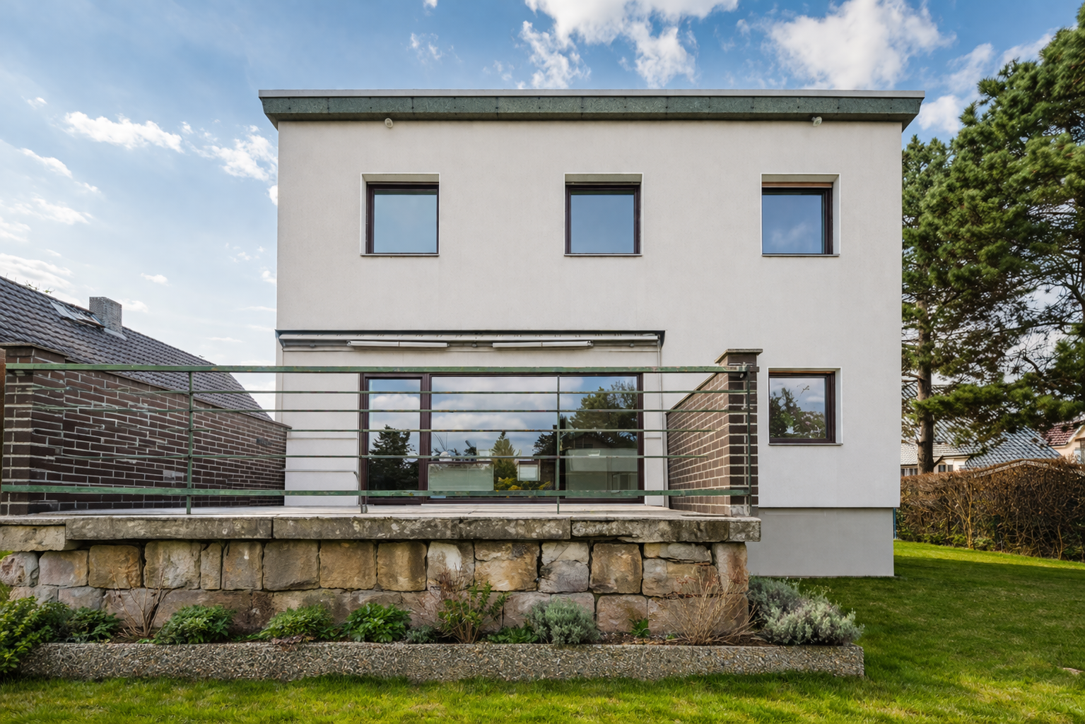 Gartenansicht Haus