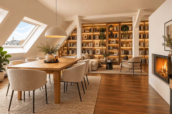 Visualisierung Wohnzimmer