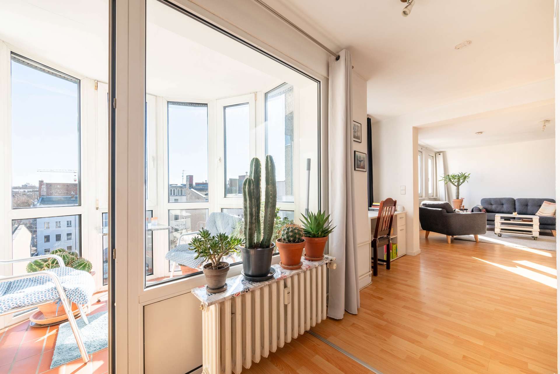 Blick in den Wohnbereich