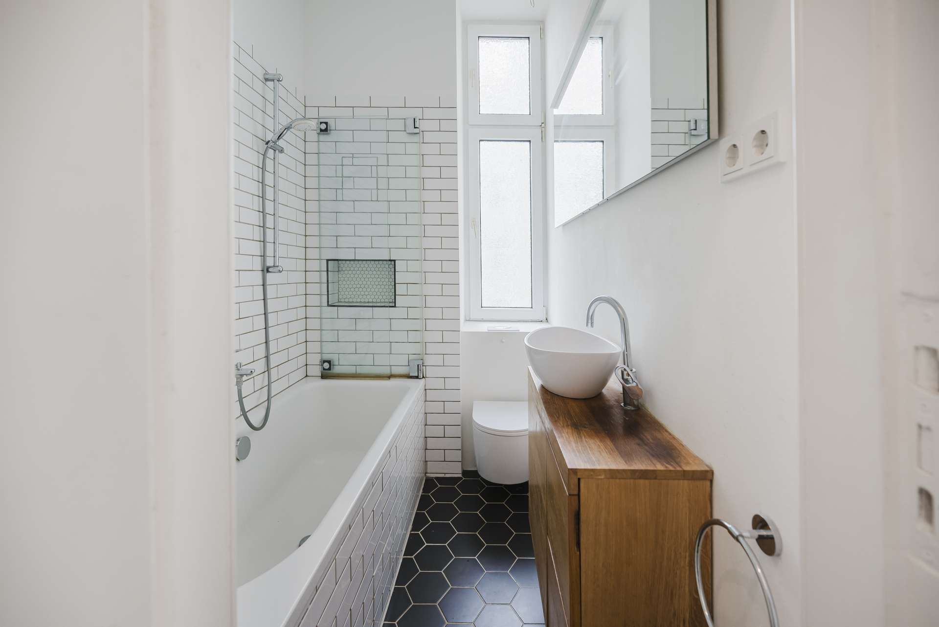 Tageslichtbadezimmer