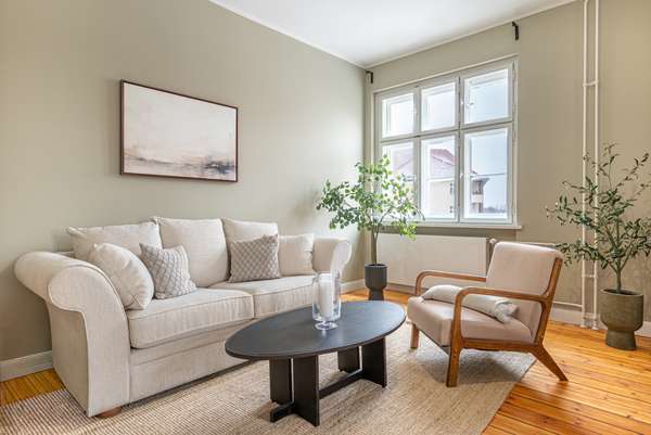 Lichtdurchfluteter Wohnbereich