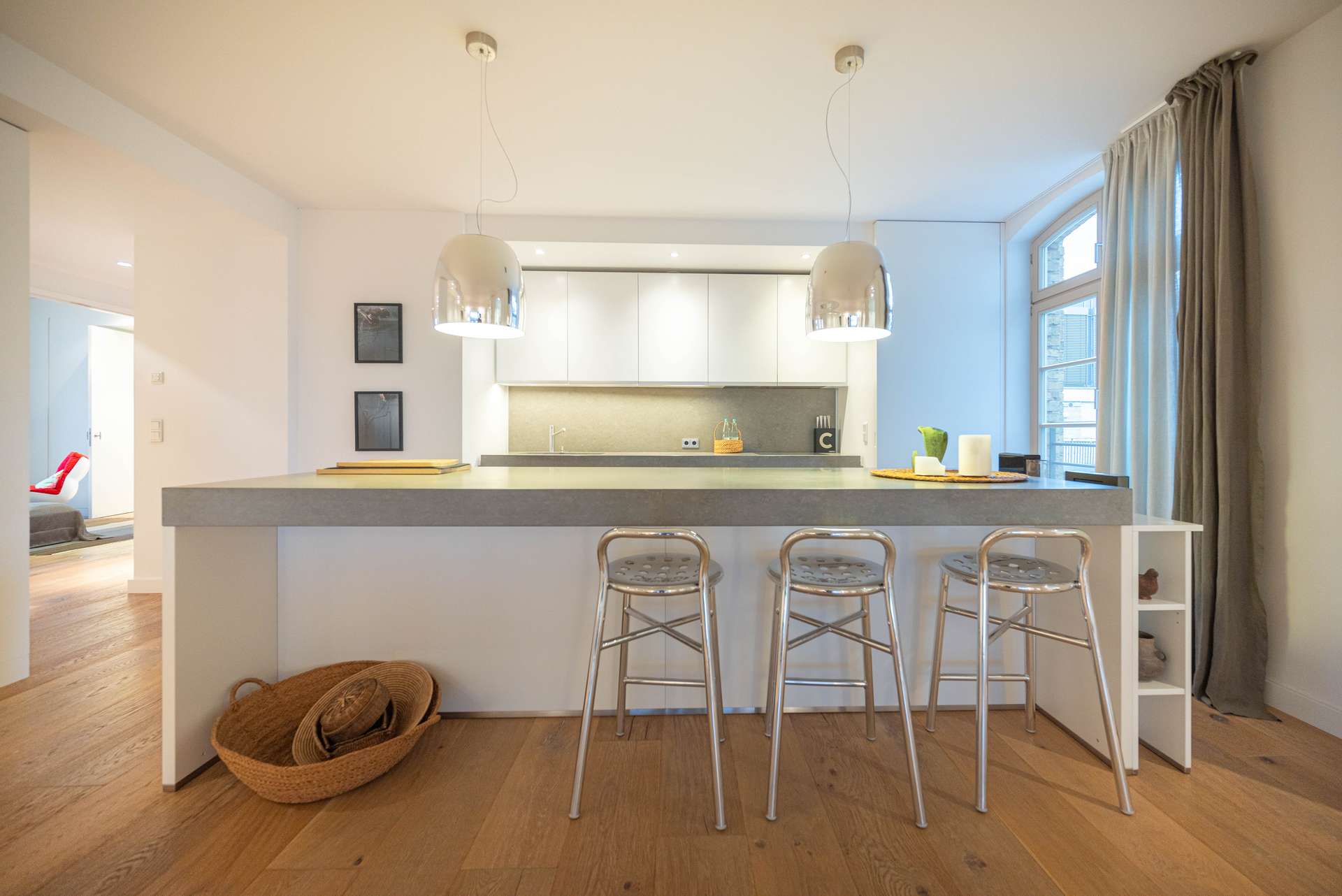 offene Designer-Ku00fcche