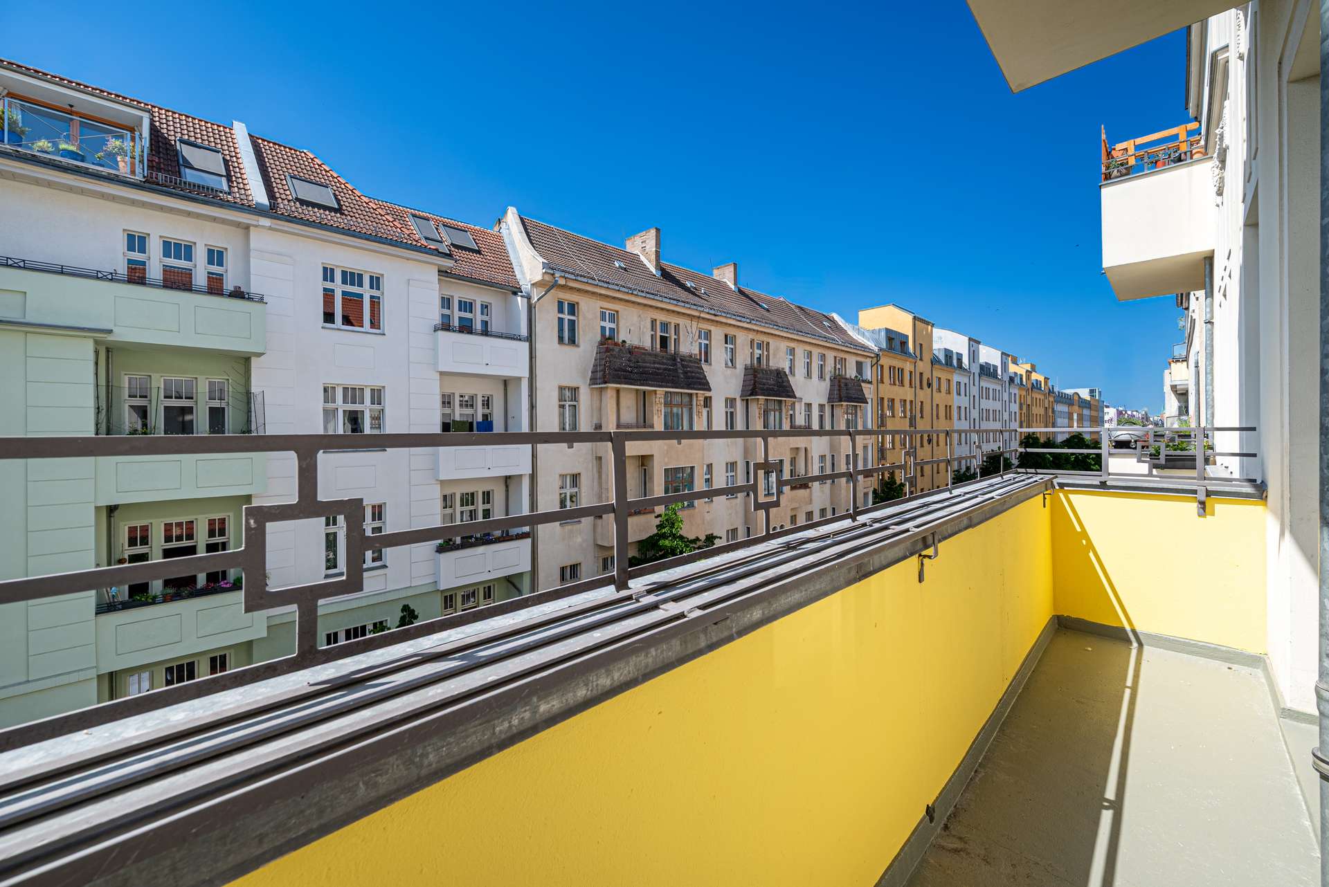Balkon mit Su00fcdausrichtung