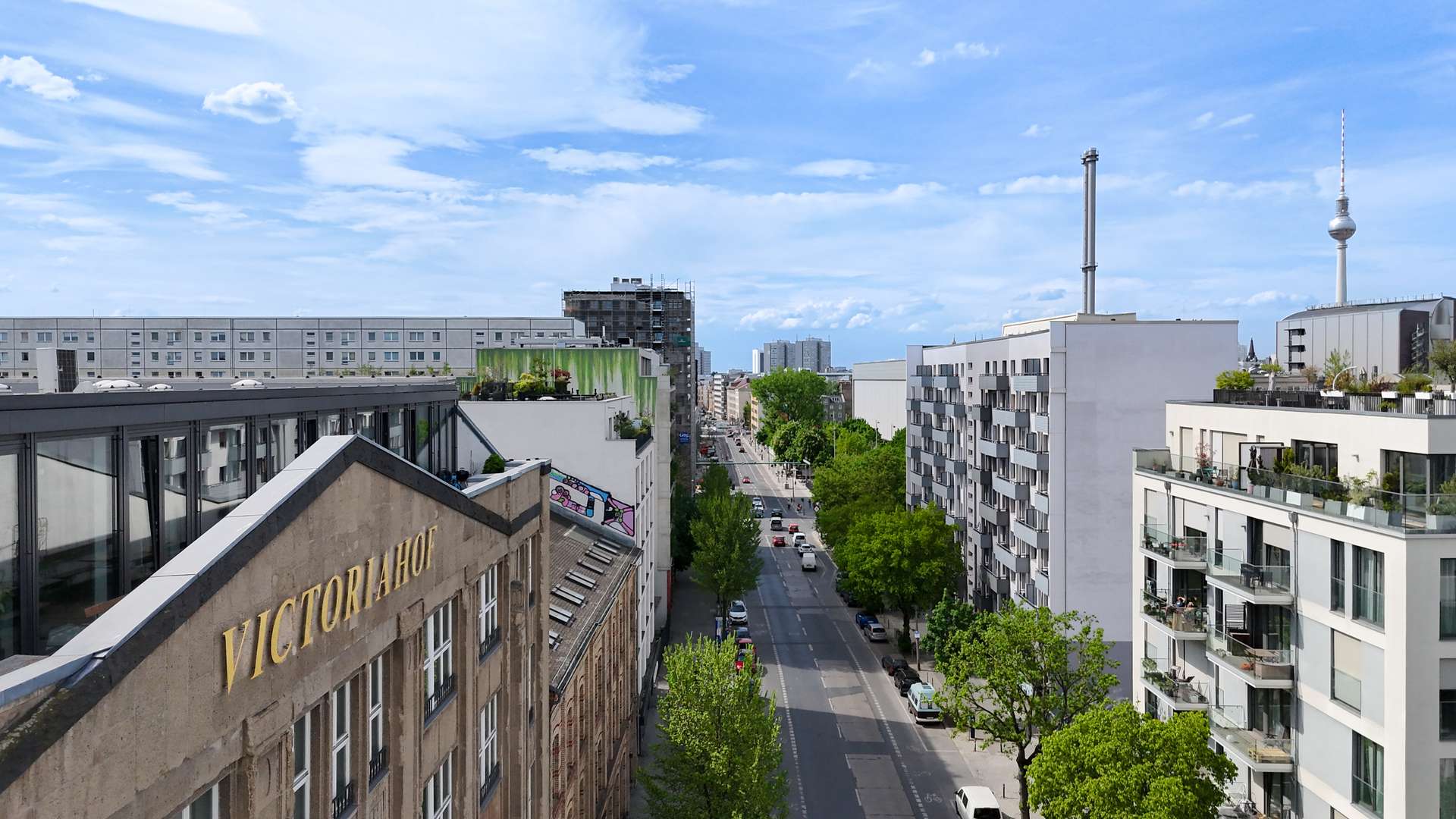 Zentrale Lage in Berlin zwischen Spree und Engelbecken