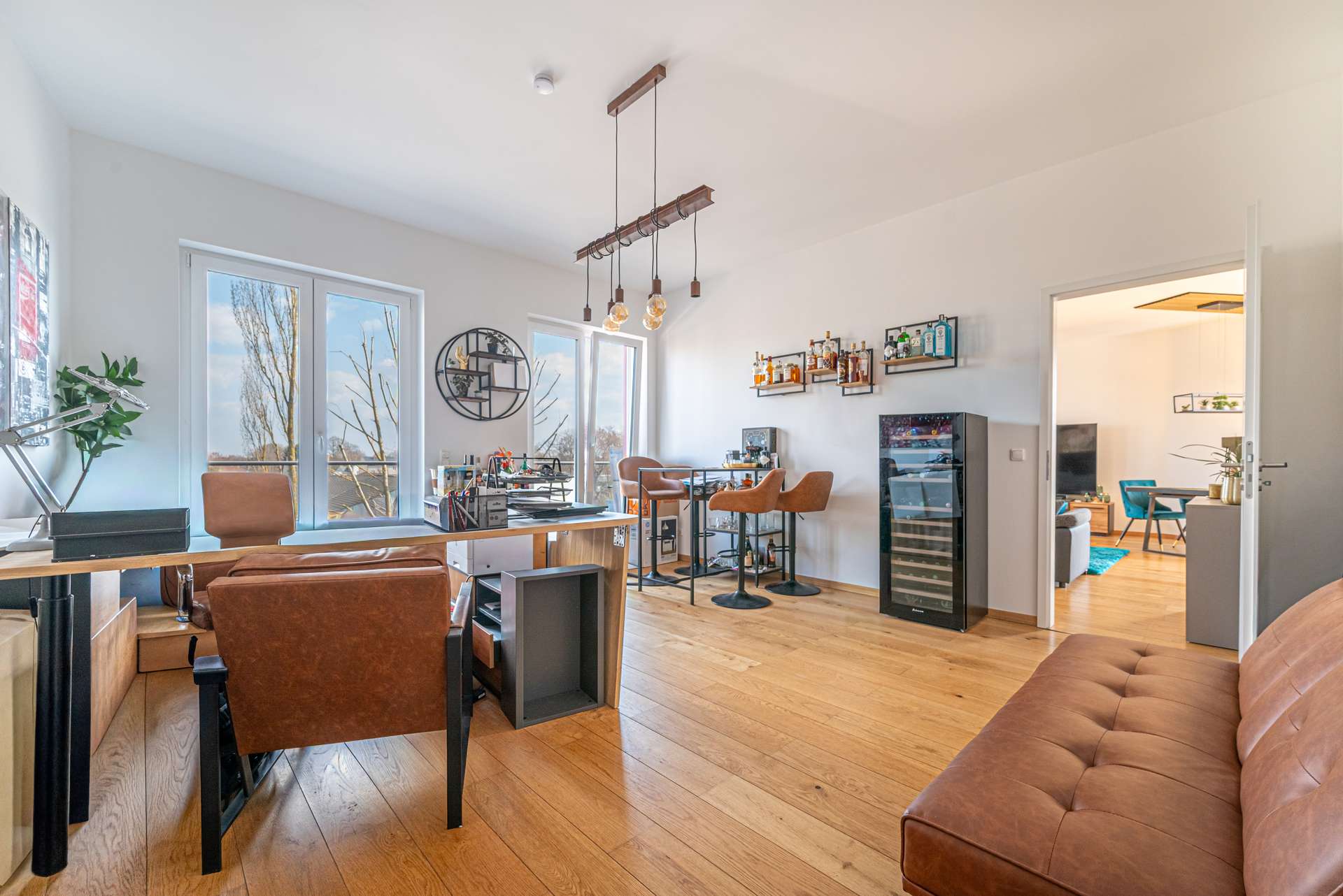 Schlafzimmer/Home Office