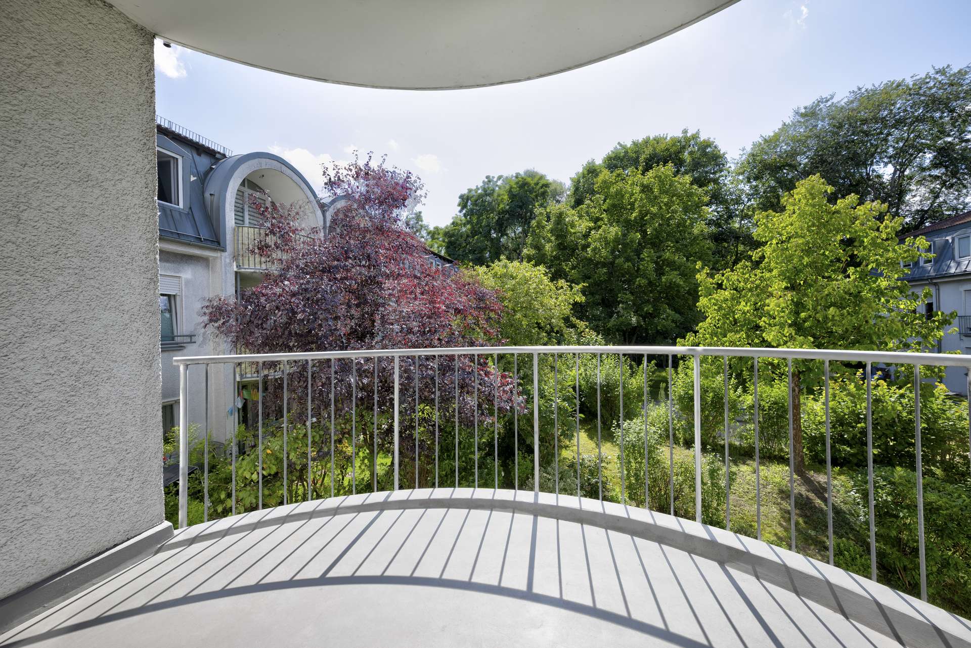 Pure Idylle im Innenhof