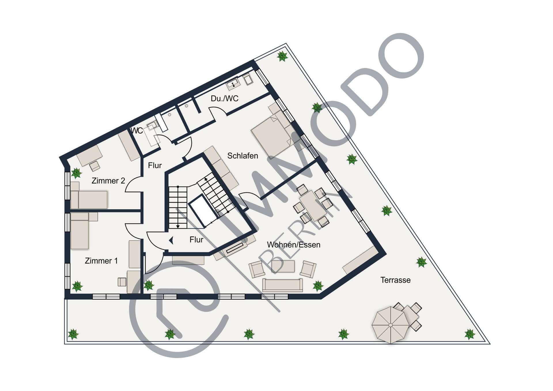 Bemau00dfter Grundriss