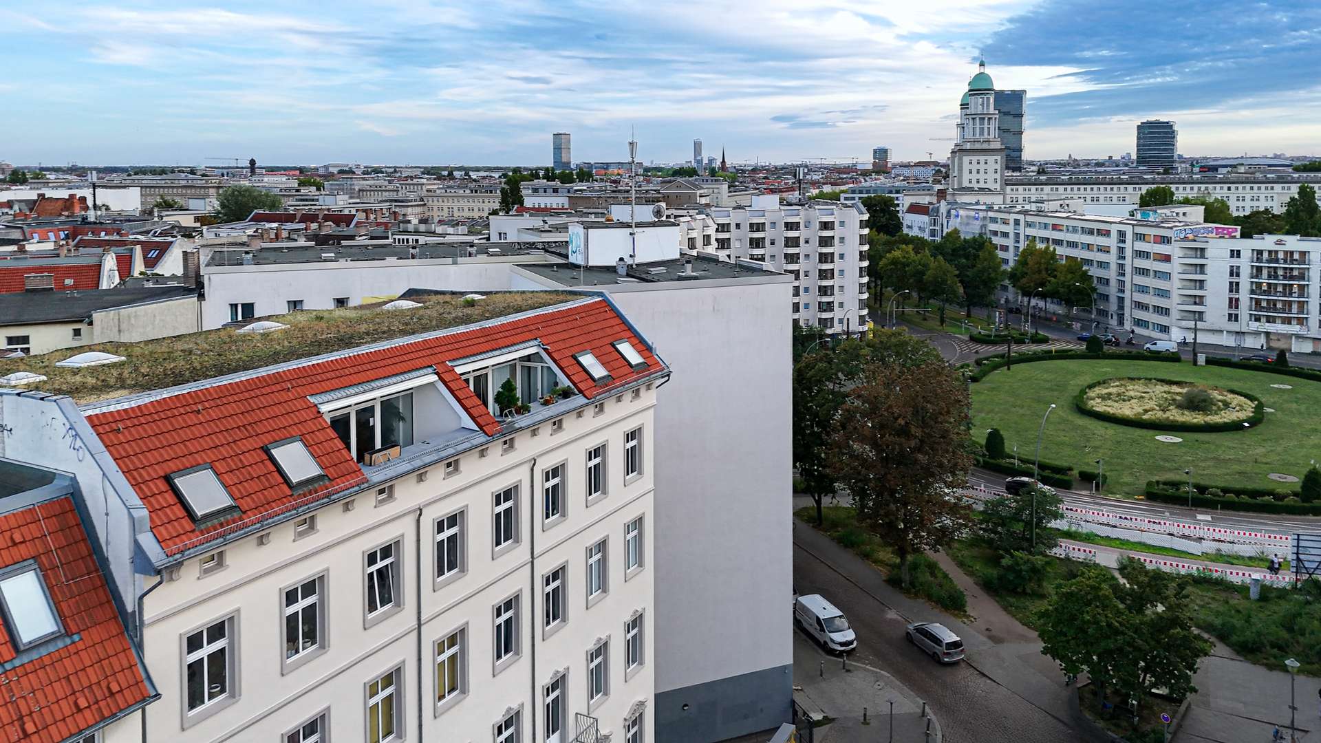 Frische Fassade und ausgebautes Dachgeschoss