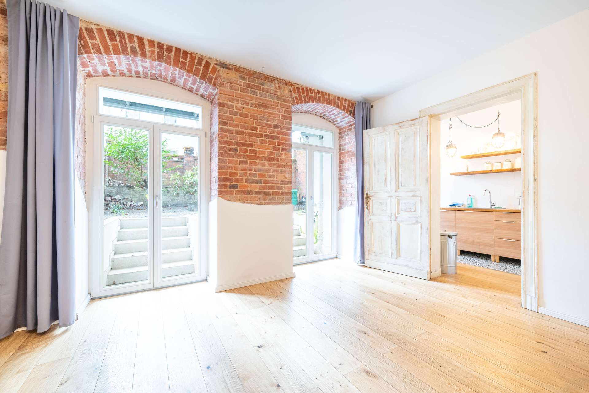 Ausblick in den Garten