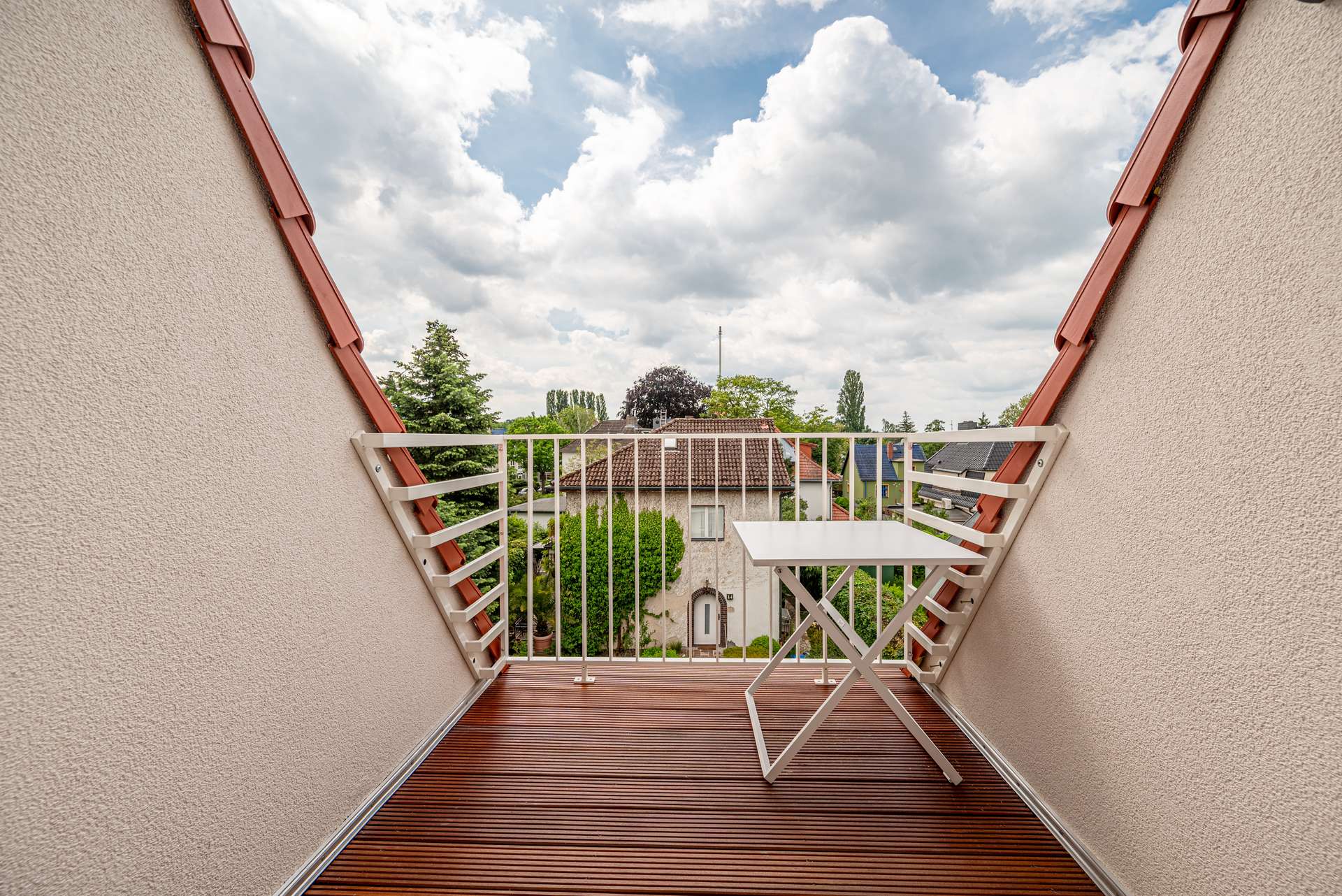 Dachterrasse mit Blick auf den Pichelsee
