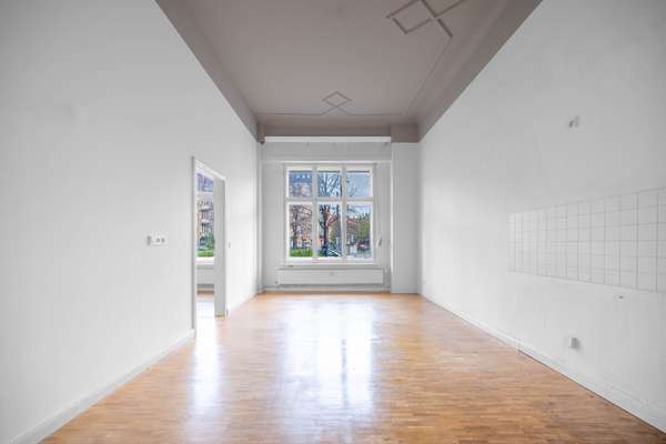 Wohnzimmer mit Ku00fcche