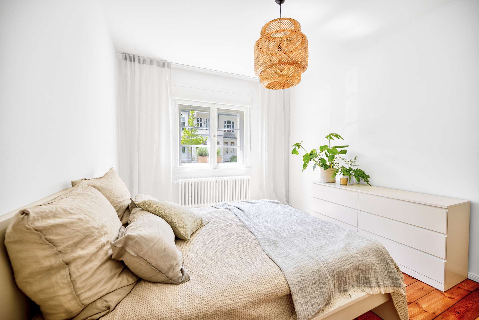 helles Schlafzimmer