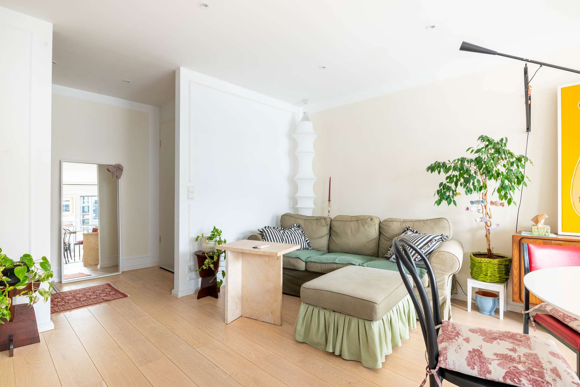 Wohnbereich mit Diele