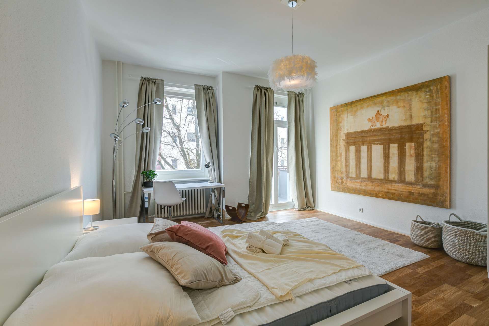 2,5 Zi. Whg. mit Balkon, Einbauku00fcche in ruhiger Lage
