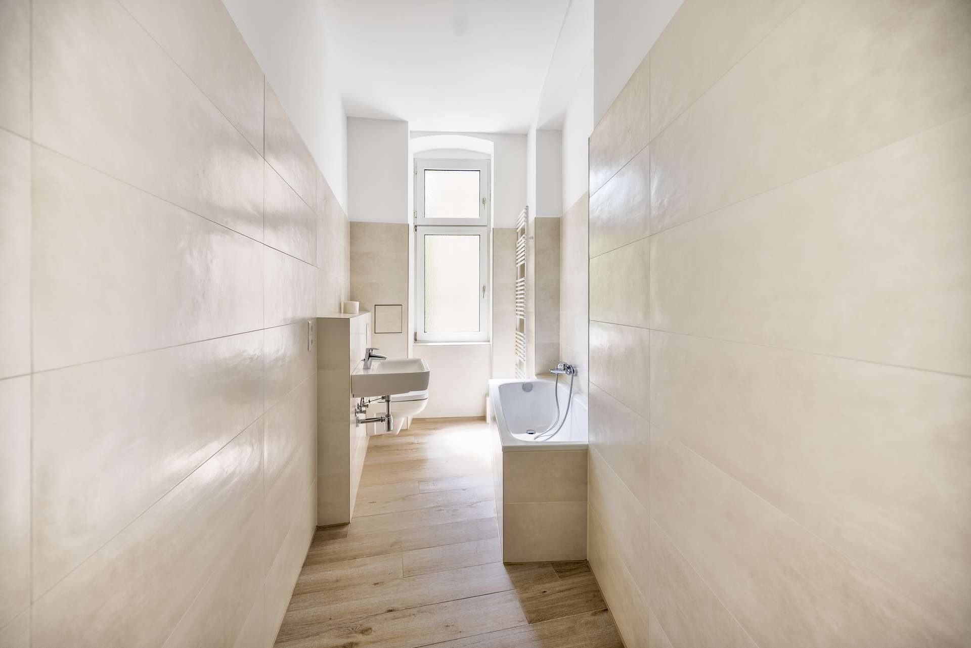 Tageslicht-Badezimmer