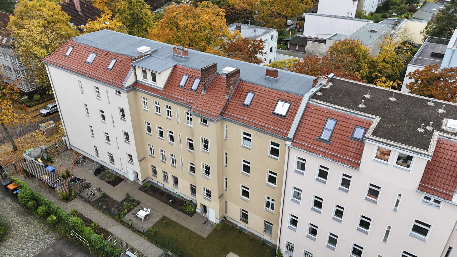 Luftbild - Blick in den Innenhof