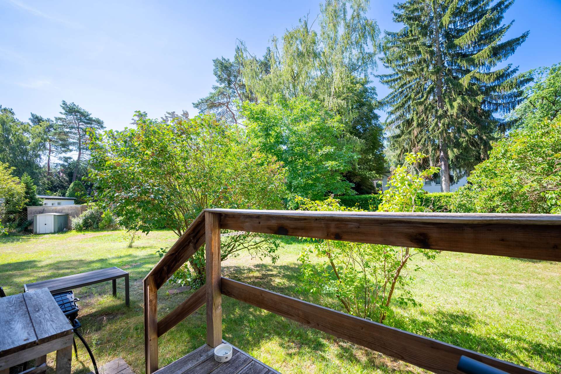Blick in den Garten