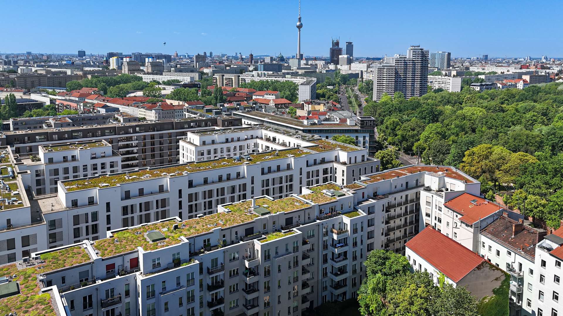 Unmittelbar am Volkspark Friedrichshain und nahe zum Fernsehturm