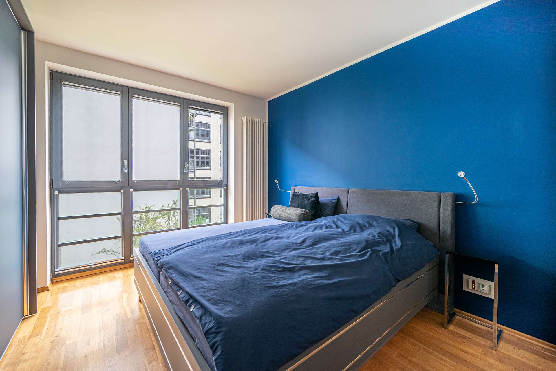Schlafzimmer 1 zum Innenhof