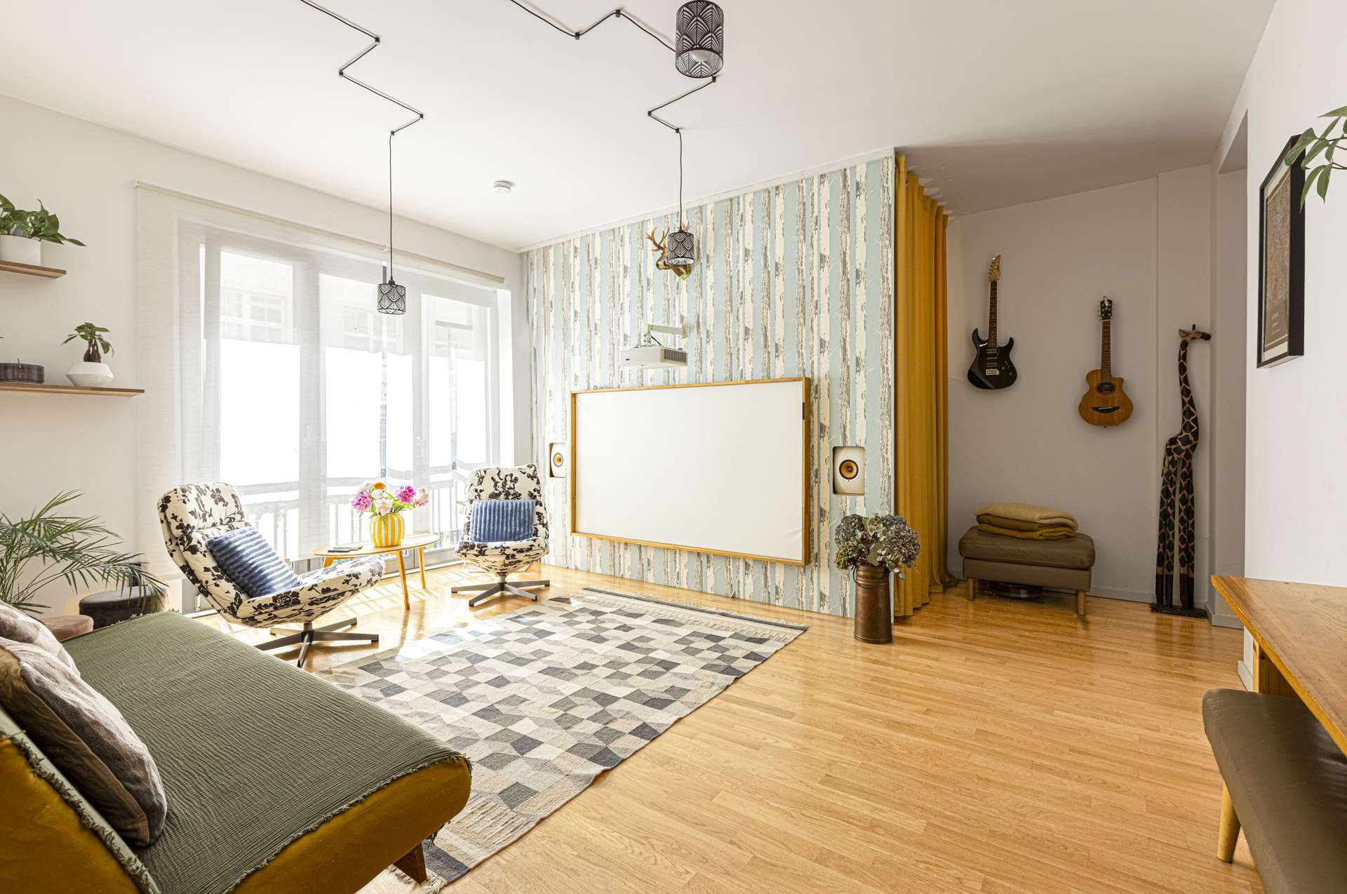 Helles Wohnzimmer