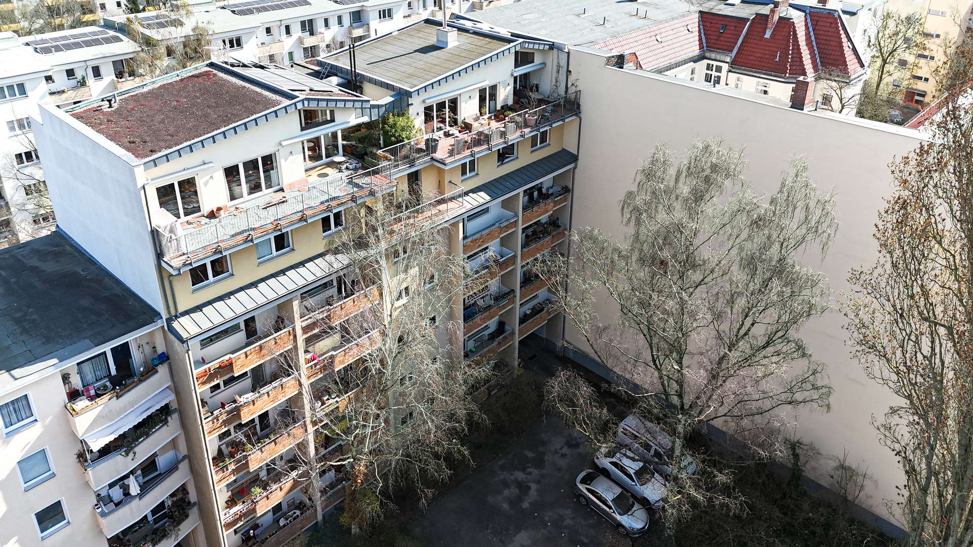 Hausansicht - Innenhof