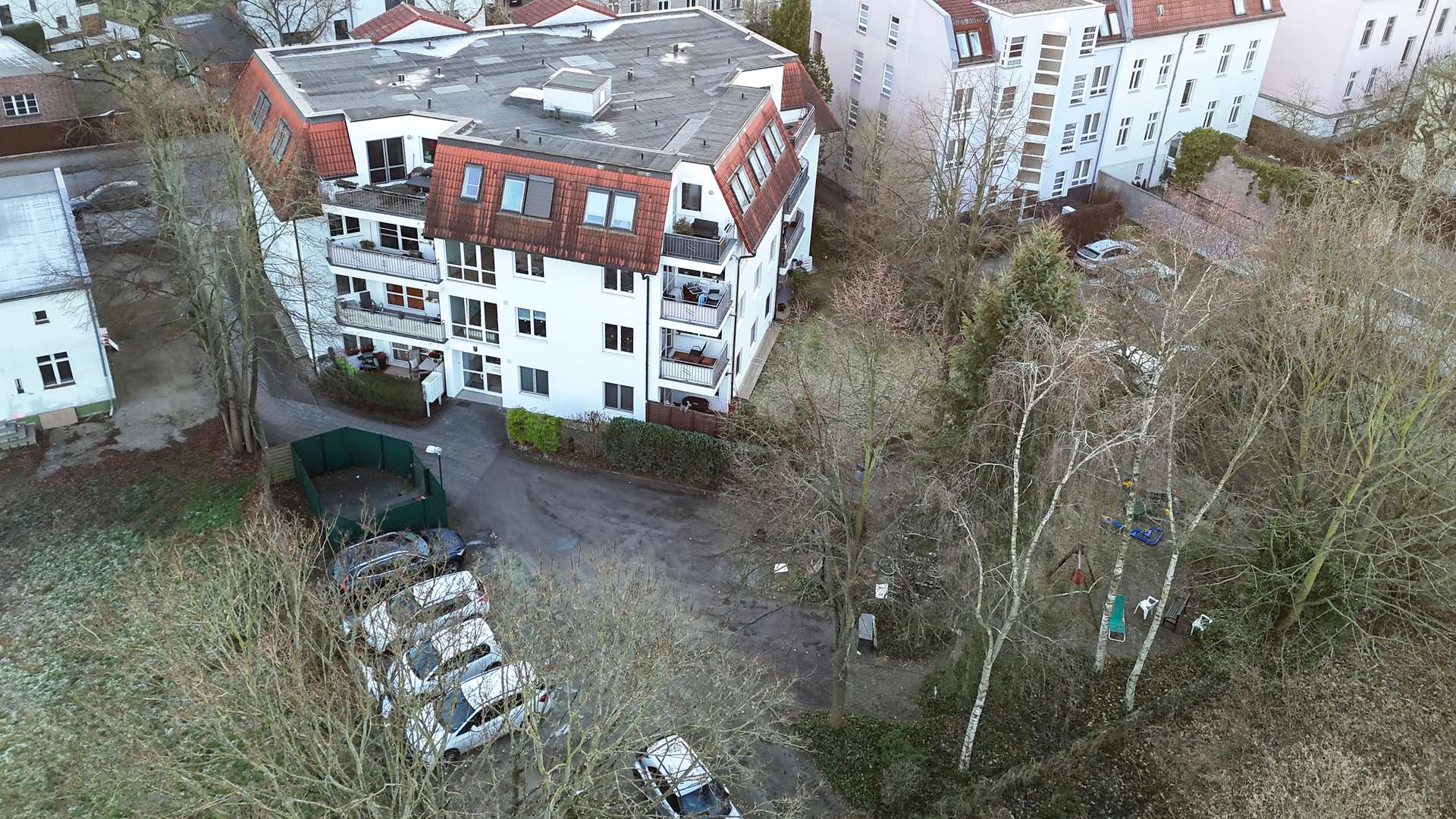 Luftaufnahme Innenhof