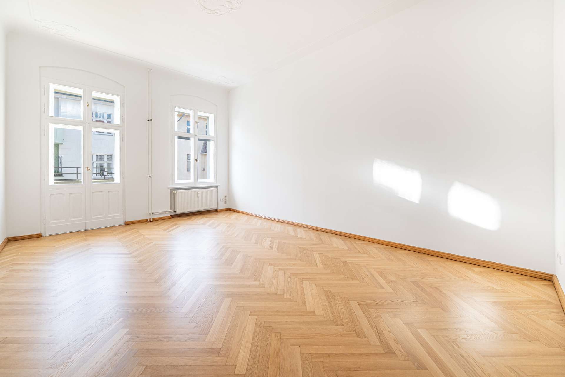  Renovierte 3 Zi Whg mit Su00fcd-Balkon & Fischgru00e4tparkett