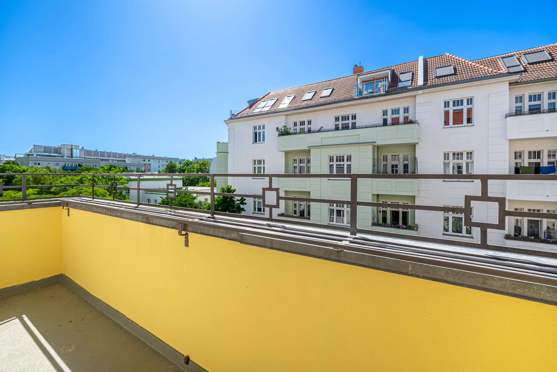 Balkon mit Su00fcdausrichtung