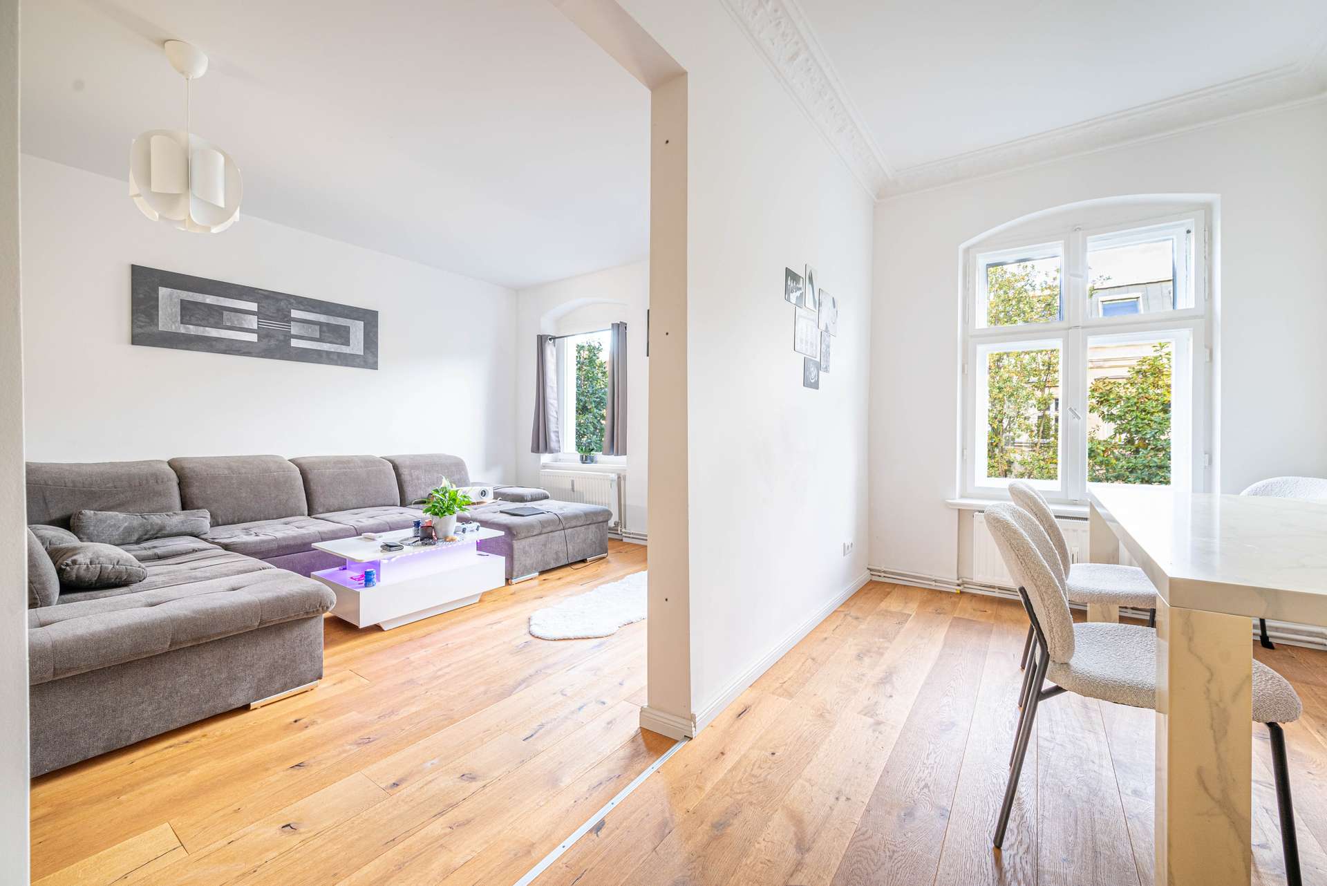 Wohnzimmer & Ku00fcche 