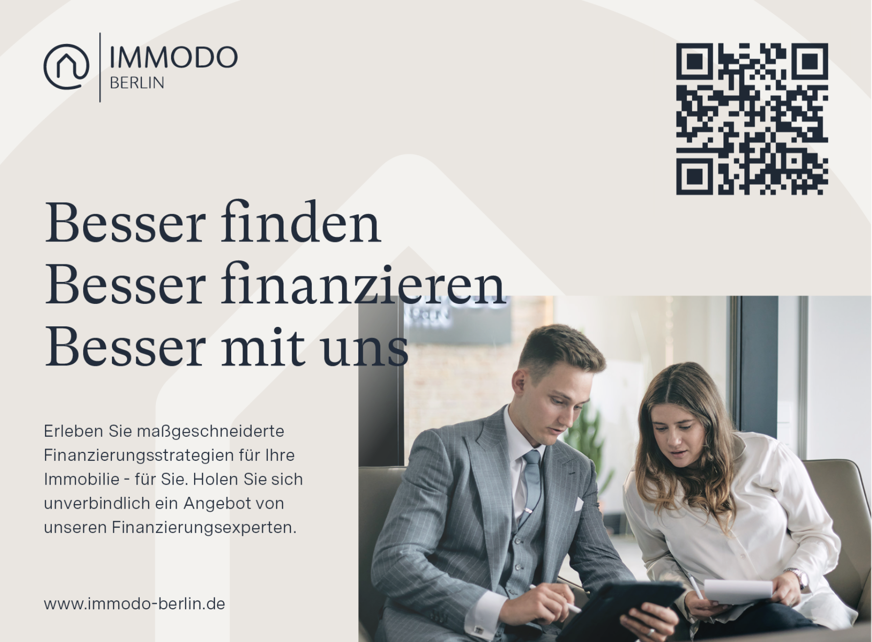 IMMODO - Individuell finanziert, persu00f6nlich betreut