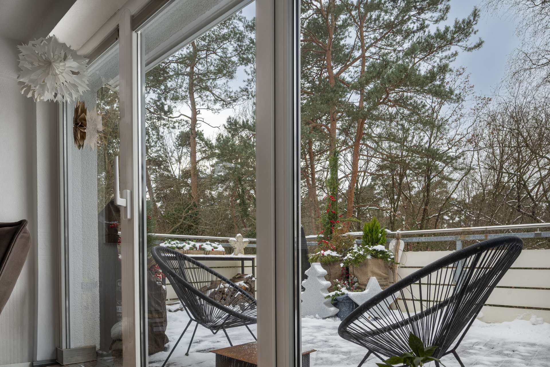 Idyllische Aussicht aus dem Wohnzimmer - Perfekt um abzuschalten