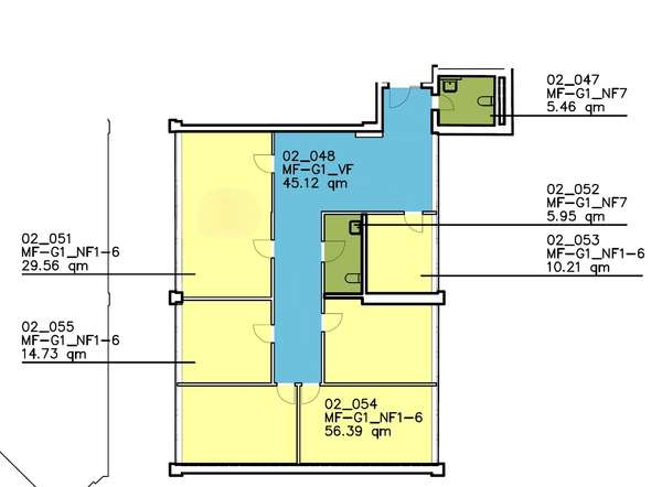 Grundriss Büro - 120 ASS18