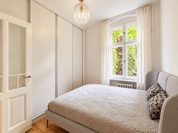 Möblierte 2-Zimmer-Altbauwohnung mit großem Balkon nahe TU Berlin, Foto 6