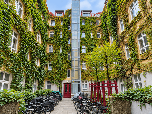 Möblierte 2-Zimmer-Altbauwohnung mit großem Balkon nahe TU Berlin, Foto 9