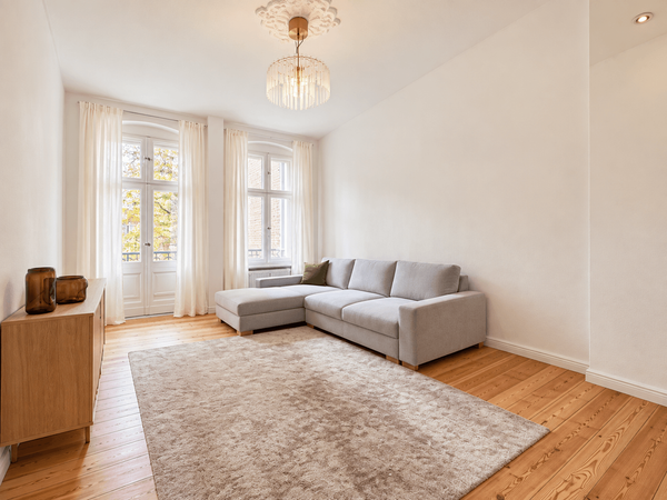 Möblierte 2-Zimmer-Altbauwohnung mit großem Balkon nahe TU Berlin, Foto 2