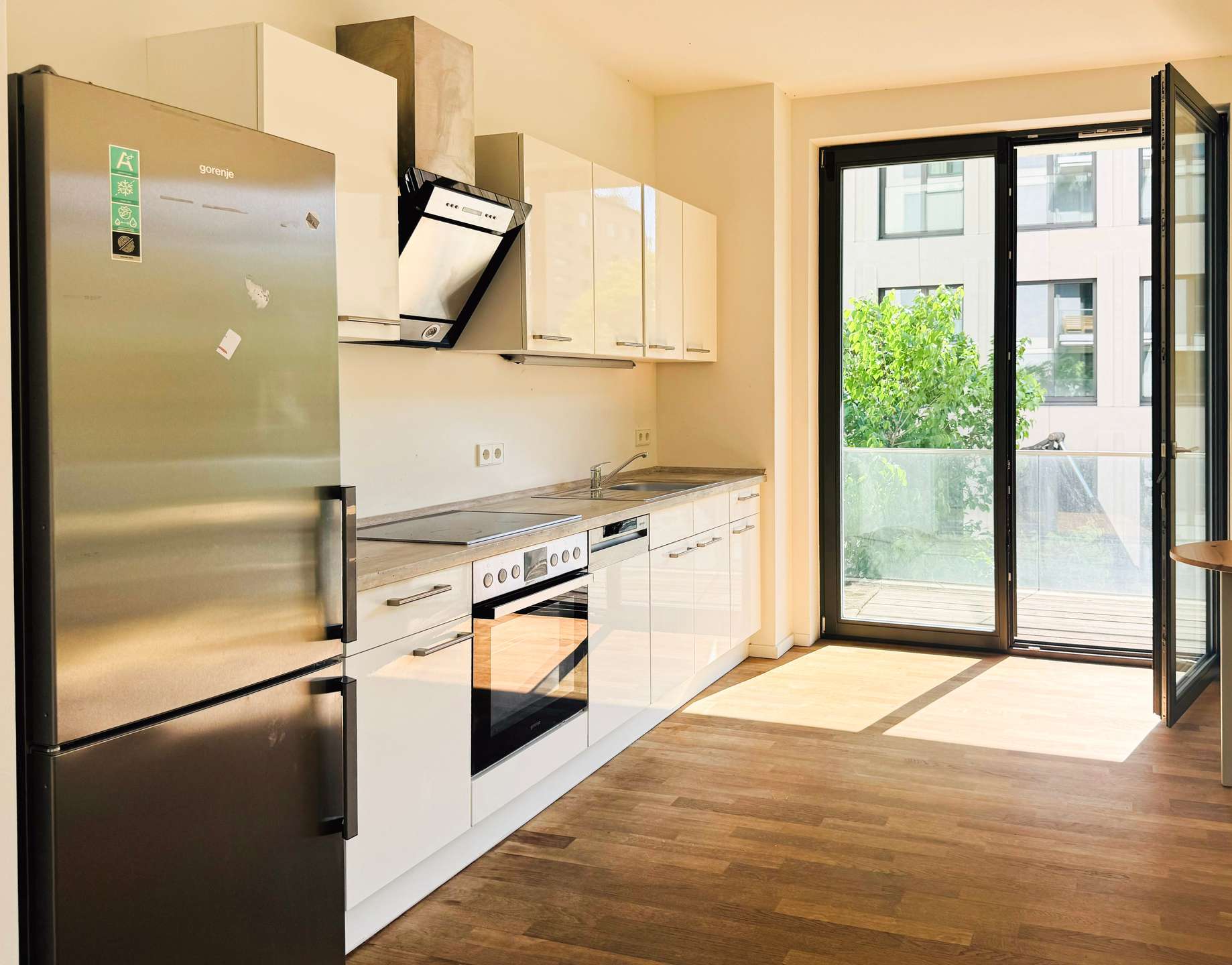 Zur Zwischenmiete: 3-Zi-Whg mit Balkon in einem modernen Neubau in Mitte, Foto 1