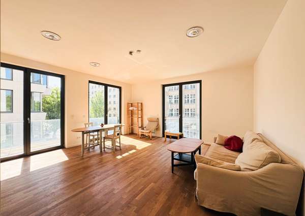 Zur Zwischenmiete: 3-Zi-Whg mit Balkon in einem modernen Neubau in Mitte, Foto 2