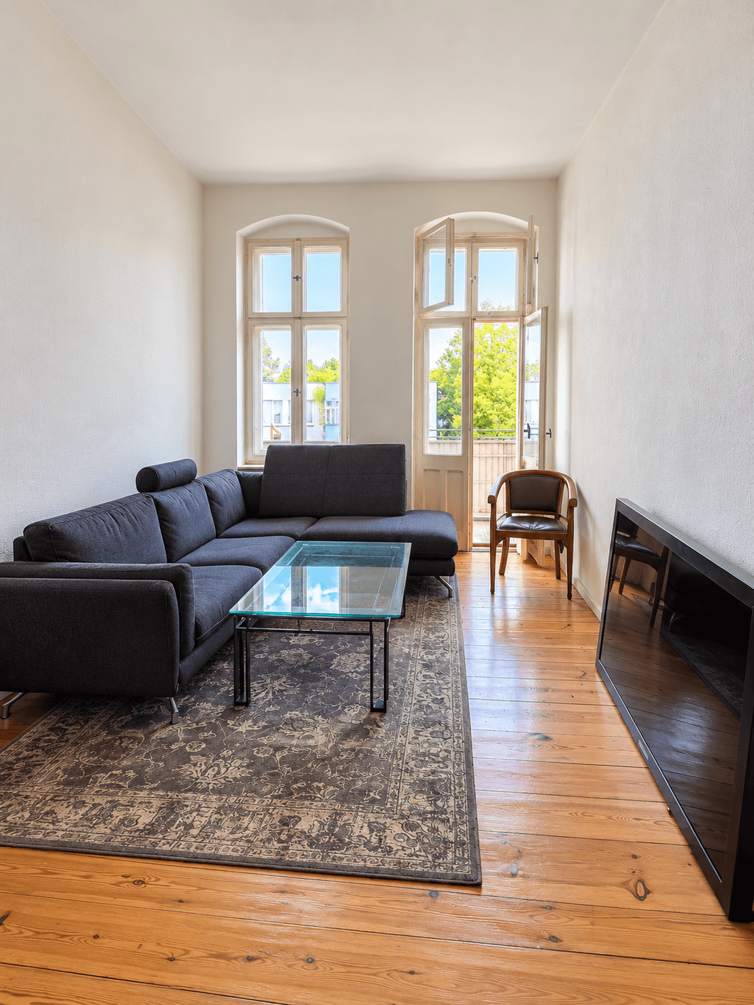 Helle, ruhige 1-Zimmer-Altbauwohnung mit Balkon in Prenzlauer Berg
