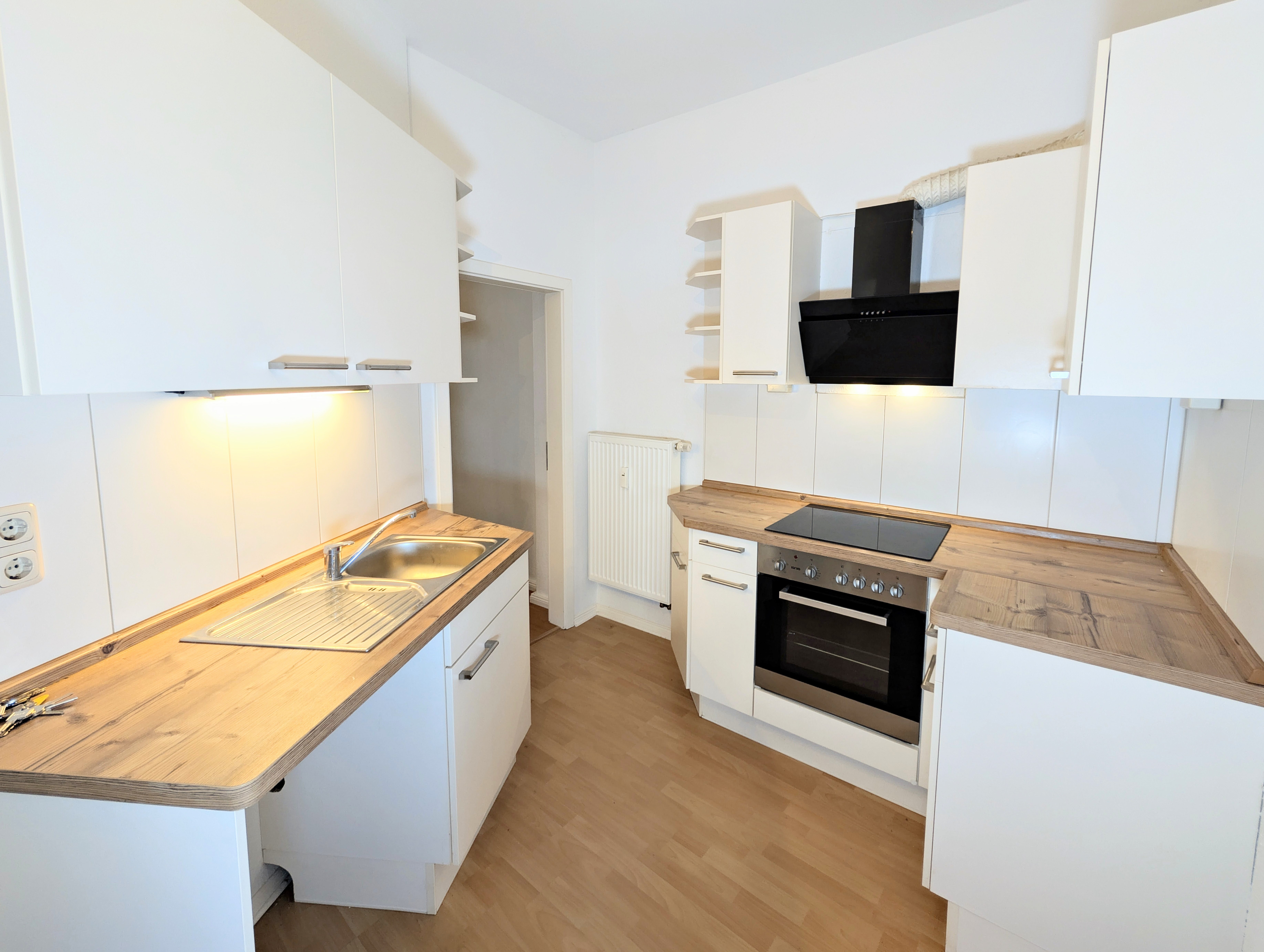 3-Zimmer-Hochparterrewohnung mit Einbauküche & Gemeinschaftsgarten in Berlin-Pankow